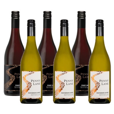 Case of 6 Mixed Penny Lane Wine